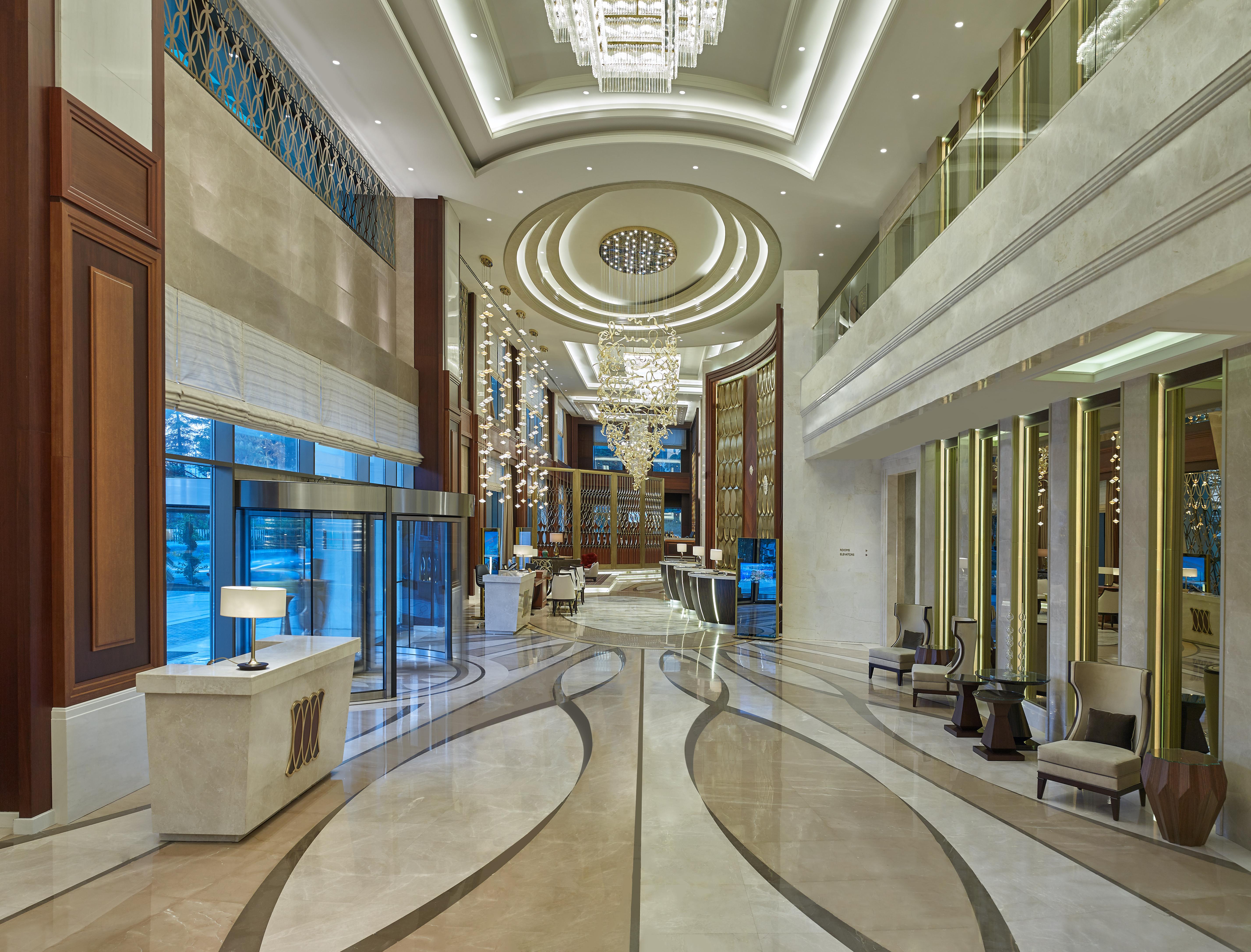 Elite World Grand Istanbul Basın Ekspres Hotel Exterior foto Lobby